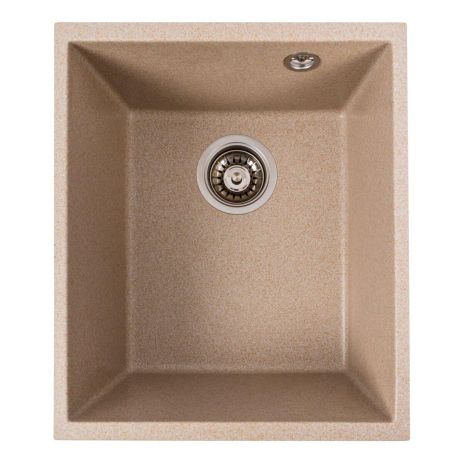 Мойка кухонная из гранита VALESO ROXY 3744, матовый Сафари