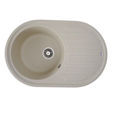 Гранитная мойка VALESO LIRA 7750 матовая Песок
