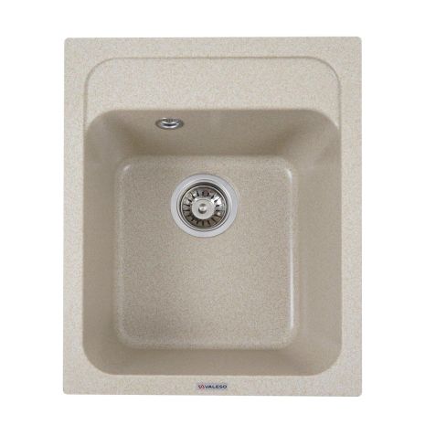 Кухонная гранитная мойка VALESO KORRADO 4050, матовая, цвет Сафари