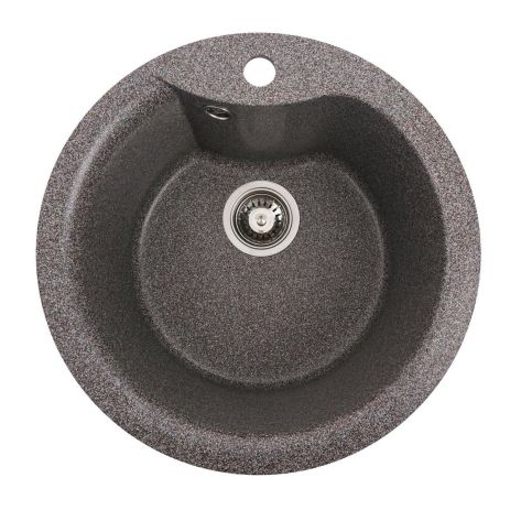 Кухонная гранитная мойка VALESO 480 TURAS матовая Микс