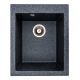Кухонная гранитная мойка VALESO SOKIL графит матовая 4150