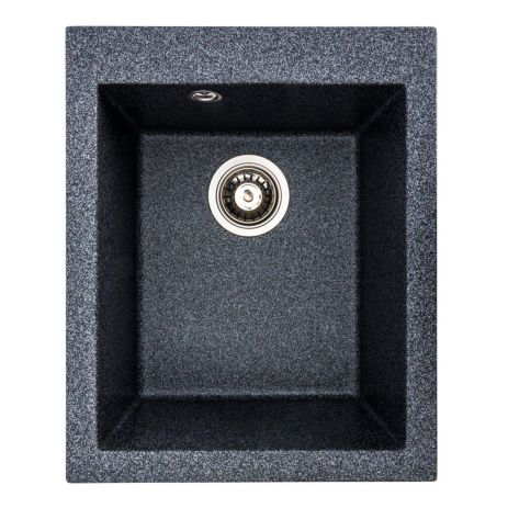 Кухонная гранитная мойка VALESO SOKIL графит матовая 4150