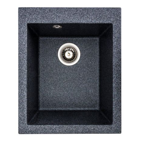 Кухонная гранитная мойка VALESO SOKIL графит матовая 4150