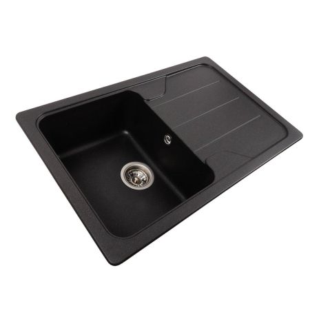 Мойка гранитная для кухни VALESO VERONA 7850 матовая Морион