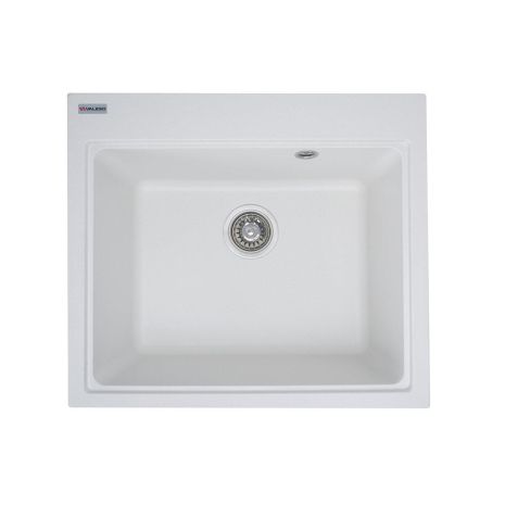 Гранітна мийка VESTA VALESO 5852 матова Білосніжна