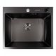 Чорна кухонна мийка 60*50 PVD VALESO Handmade ECN (2,0/0,5) Чорна кухонна мийка 60*50 PVD VALESO Handmade ECN (2,0/0,5)