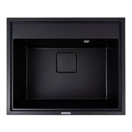 Кухонная мойка из гранита VALESO SHERLIT 6050, черный металлик Кухонная мойка из гранита VALESO SHERLIT 6050, черный металлик