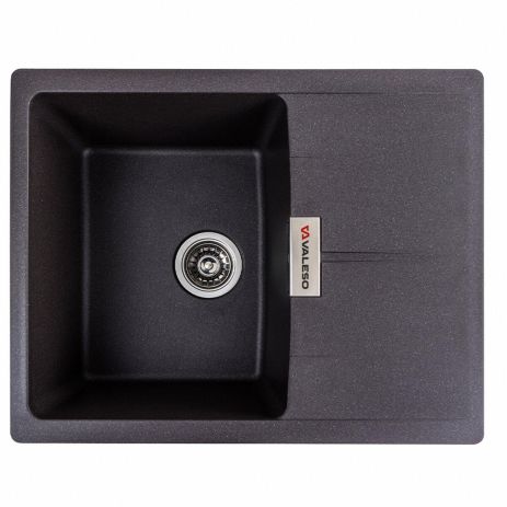 Кухонная гранитная мойка VALESO 6250 ZIRKONE матовый Гренадин Кухонная гранитная мойка VALESO 6250 ZIRKONE матовый Гренадин