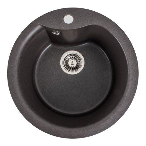 Кухонная гранитная мойка VALESO 480 TURAS матовая Гренадин