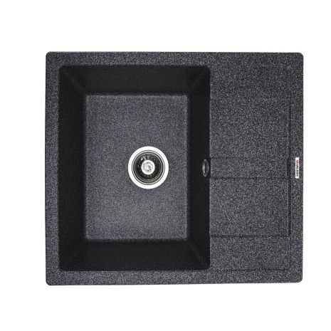 Кухонная гранитная мойка VALESO ARIA 5851 матовый Графит