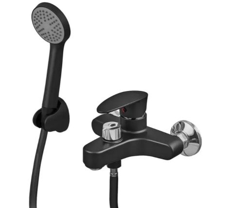 Змішувач для ванни з термопластику Cezar 009 Euro Black