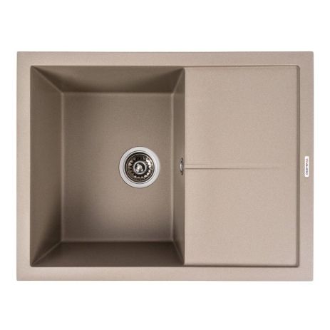 Гранитная мойка для кухни VALESO CRIPTA 6550 матовая Титан