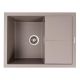 Гранитная кухонная мойка VALESO CRIPTA 6550 матовая Дюна
