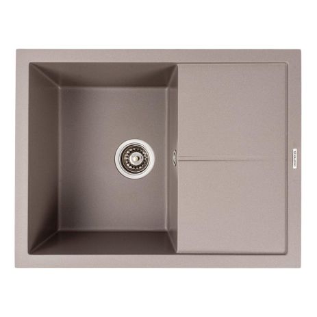 Гранитная кухонная мойка VALESO CRIPTA 6550 матовая Дюна Гранитная кухонная мойка VALESO CRIPTA 6550 матовая Дюна