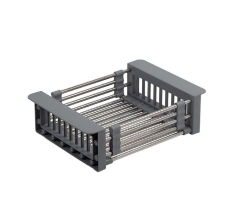 Коландер для кухонної мийки TM Valeso (сірий пластик) арт. 2011