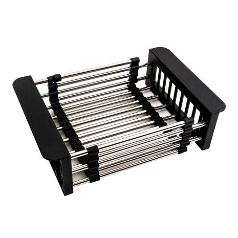 Коландер для кухонної мийки TM Valeso (чорний пластик) арт. 2010