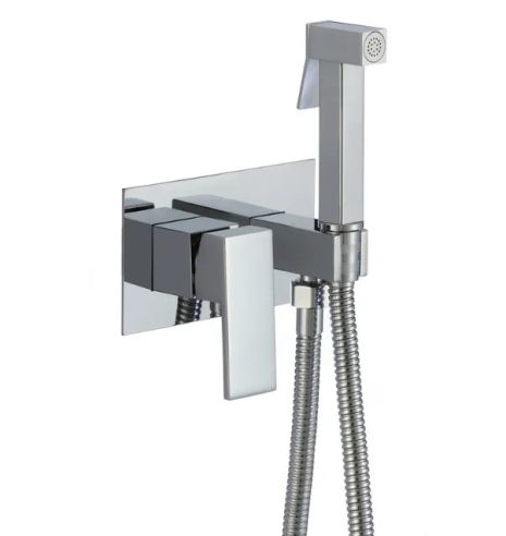 Змішувач для гігієнічного душу латуний Німеччина MiX Premium Kvadro 333 вбудований Змішувач для гігієнічного душу латуний Німеччина MiX Premium Kvadro 333 вбудований