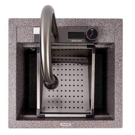 Гранитная кухонная мойка VALESO 5149 VIVA микс Гранитная кухонная мойка VALESO 5149 VIVA микс