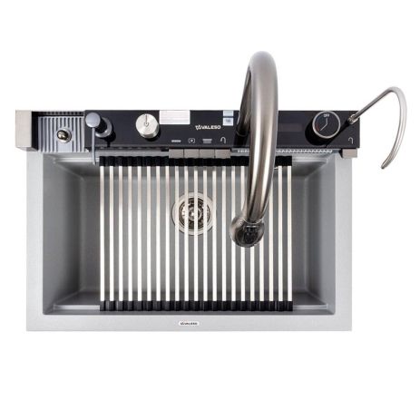 6846 IRENA матова Мийка гранітна VALESO (сірий металік)