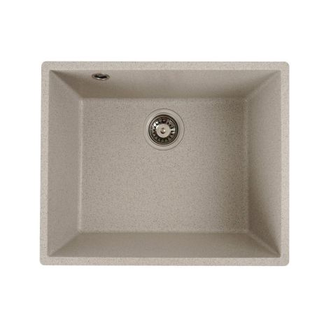 Гранитная кухонная мойка Valeso Oasis 5444 матовая Топаз