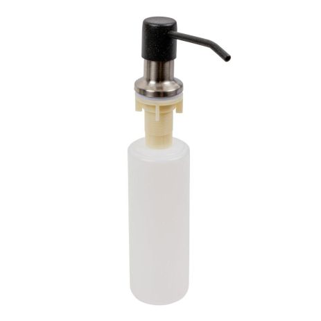 Вбудований дозатор для рідкого мила Platinum S02 у чорному кольорі з золотом Вбудований дозатор для рідкого мила Platinum S02 у чорному кольорі з золотом