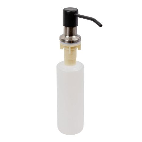 Чорний матовий дозатор для рідкого мила Platinum S02