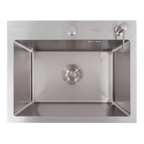 Вбудовувана кухонна мийка розміром 50*40 з нержавійки Valeso Handmade (3,0/0,8)