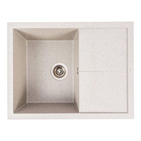 Гранитная матовая мойка для кухни VALESO CRIPTA 6550 серая Гранитная матовая мойка для кухни VALESO CRIPTA 6550 серая