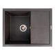 Гранітна кухонна мийка VALESO 6550 CRIPTA (моріон)