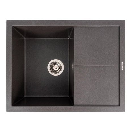 Гранітна кухонна мийка VALESO 6550 CRIPTA (моріон)