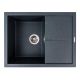 Кухонная мойка VALESO CRIPTA 6550 матовая, цвет Антрацит