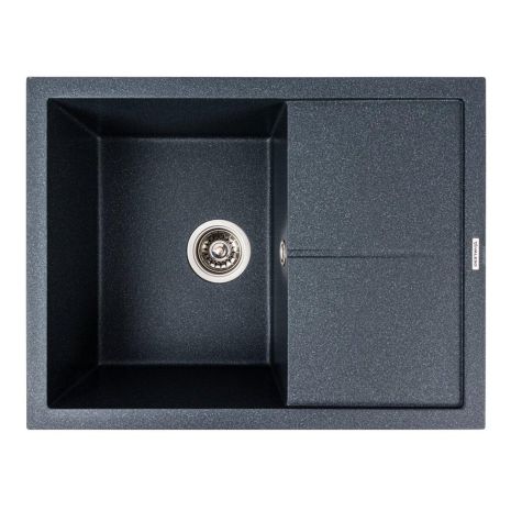 Гранітна мийка VALESO CRIPTA 6550 (Антрацит, матова)