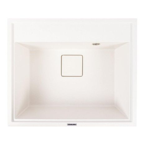 Гранитная мойка для кухни VALESO SHERLIT 6050, матовая, Белоснежная Гранитная мойка для кухни VALESO SHERLIT 6050, матовая, Белоснежная