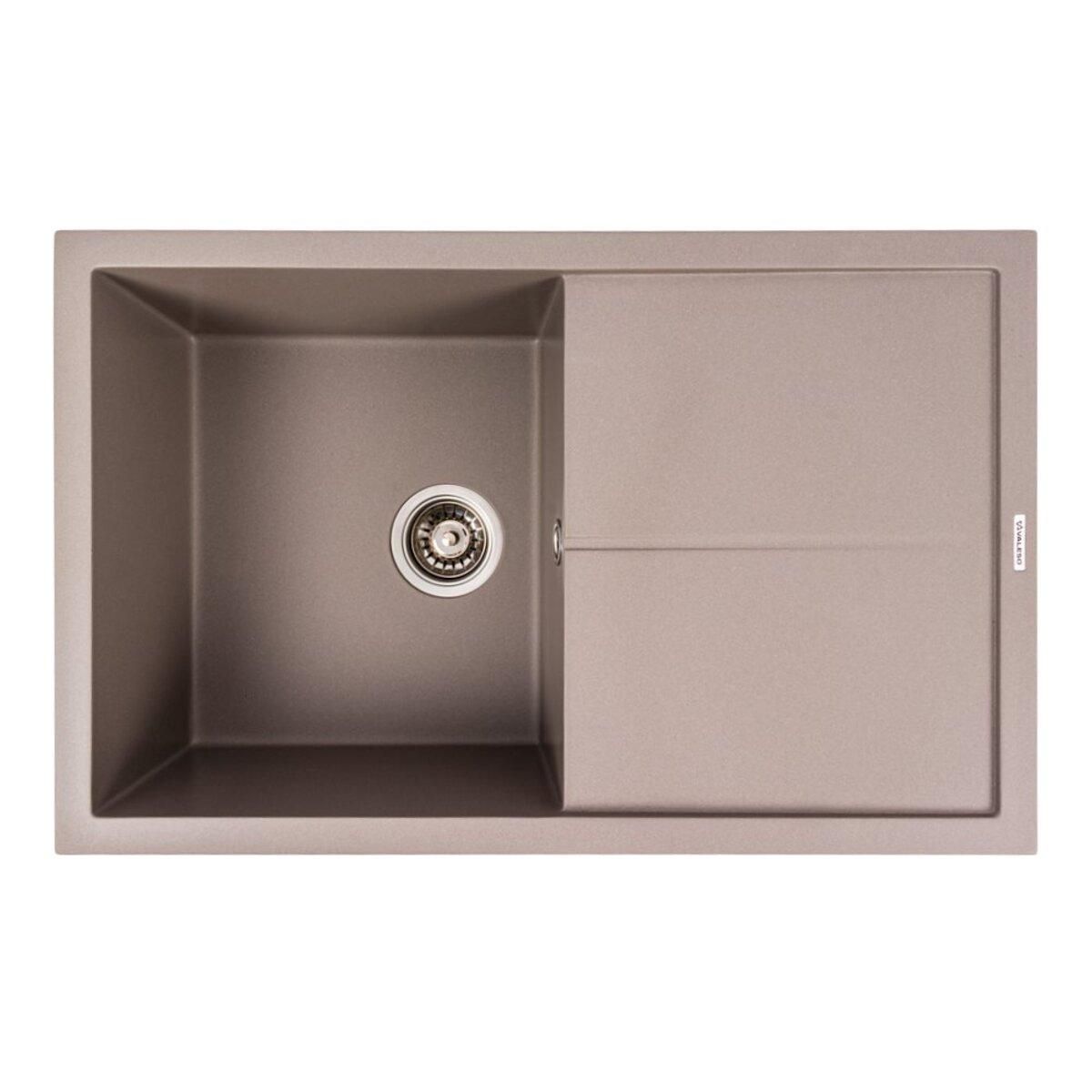 Кухонная гранитная мойка VALESO MAGNUM 7950 матовая Дюна Кухонная гранитная мойка VALESO MAGNUM 7950 матовая Дюна