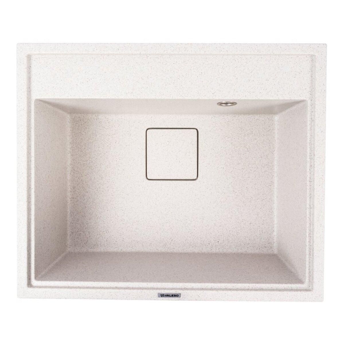 Гранитная кухонная мойка VALESO SHERLIT 6050 матовая Топаз Гранитная кухонная мойка VALESO SHERLIT 6050 матовая Топаз