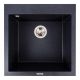 Гранитная кухонная мойка VALESO GALAX 5050 матовая Карбон