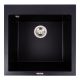 Гранитная кухонная мойка VALESO GALAX 5050 матовая Черная