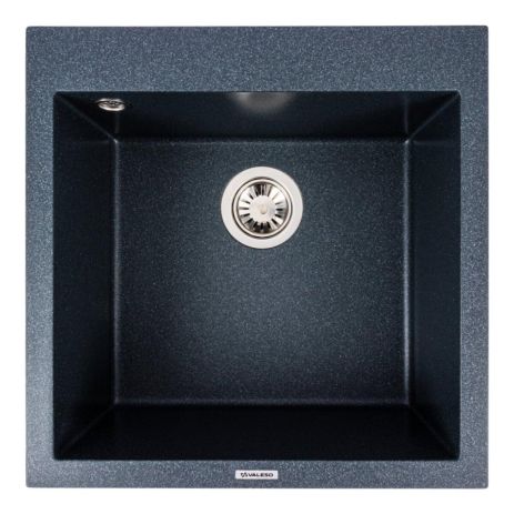 Кухонная гранитная мойка VALESO GALAX 5050 матовая Антрацит