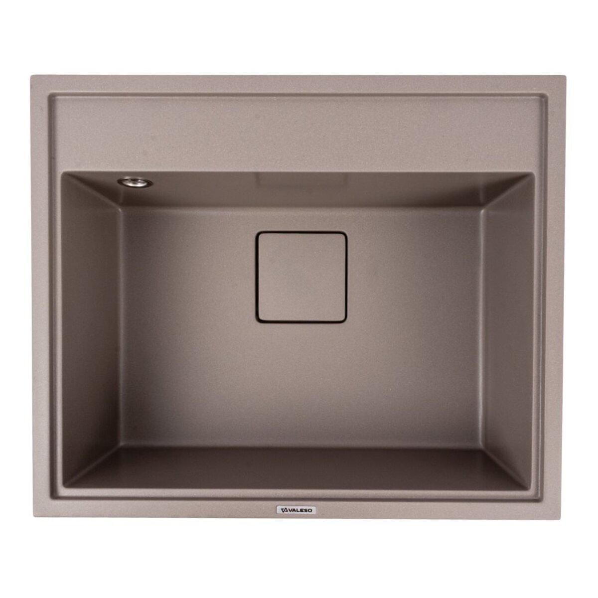 Матовая дюна: Гранитная мойка VALESO SHERLIT 6050 Матовая дюна: Гранитная мойка VALESO SHERLIT 6050