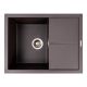 Гренада матовая гранитная мойка для кухни VALESO CRIPTA 6550