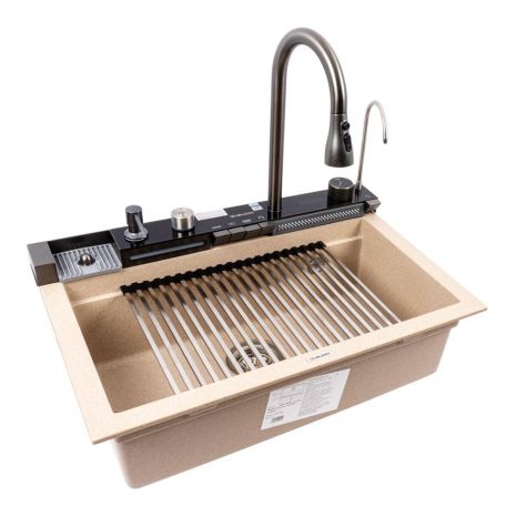 VALESO IRENA гранітна мийка 6846 матова Сафарі