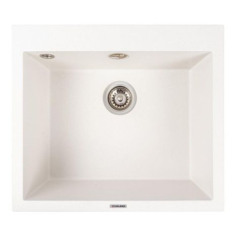 Білий гранітний кухонний мийка 5750 DAVINA VALESO