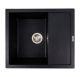 Кухонная гранитная мойка 5850 REYNA VALESO черная