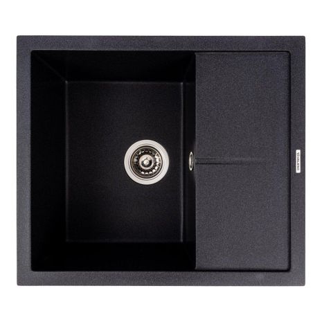 Гранітна мийка для кухні REYNA VALESO 5850 карбон