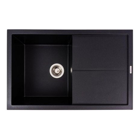 Мойка из гранита матовая VALESO MAGNUM 7950 (Чёрный металлик)