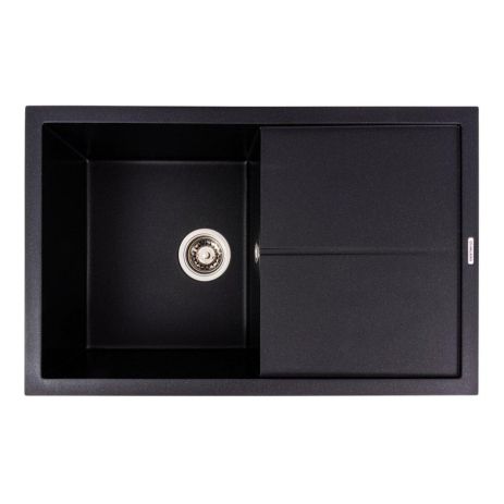Мойка из гранита матовая VALESO MAGNUM 7950 (Чёрный металлик)