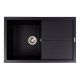Мойка из гранита матовая VALESO MAGNUM 7950 (Чёрный металлик)