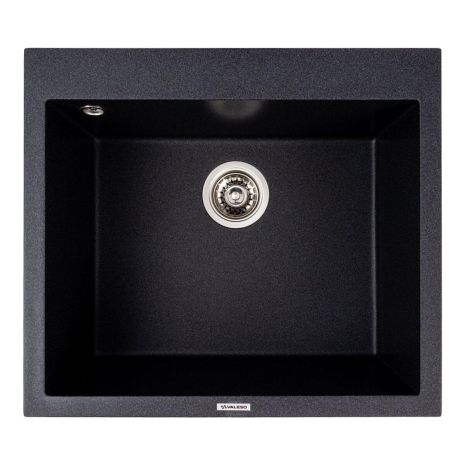 Гранітна мийка для кухні 5750 DAVINA VALESO карбон