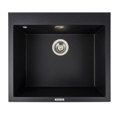 Черная металлическая кухонная мойка 5750 DAVINA VALESO