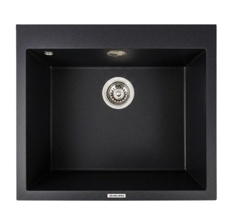 Черная металлическая кухонная мойка 5750 DAVINA VALESO